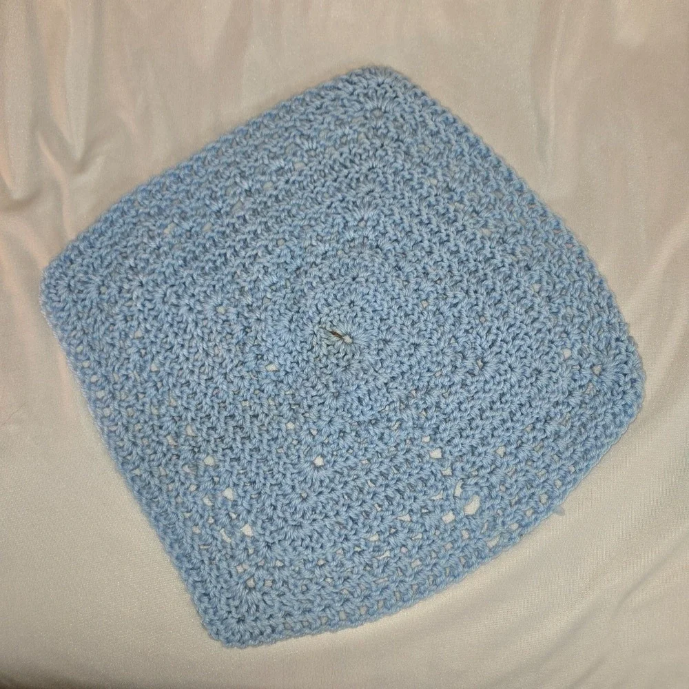 Vintage Crochet Table Runners Doilies Lot of 9 Red Blue White Cream Snowflake